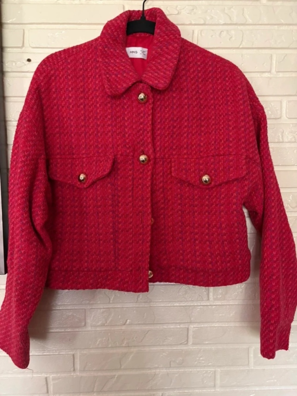MNG Crop Blazer Size M